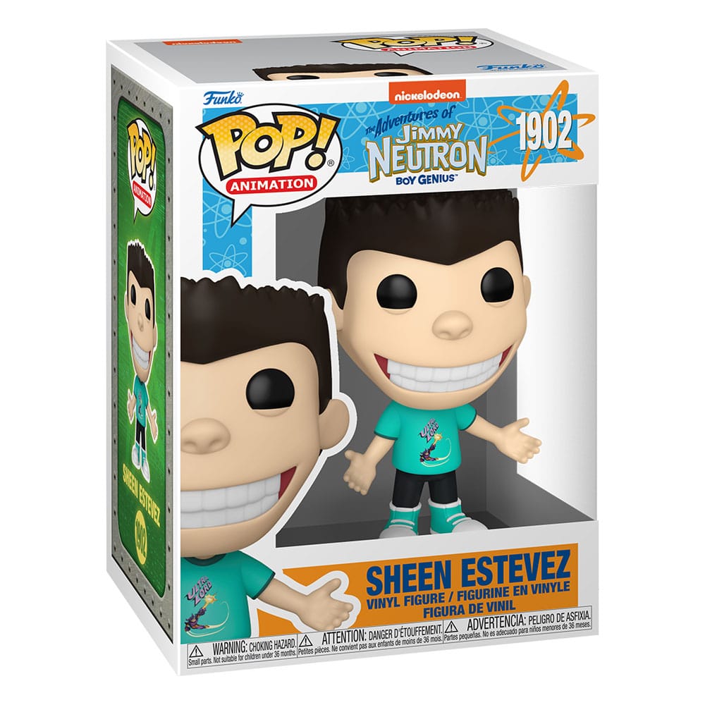 Boîte-fenêtre de la figurine Funko POP! Sheen Jimmy Neutron