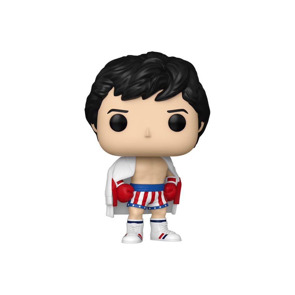 Figurine Funko POP! Rocky Balboa (Rocky IV) en vinyle 9 cm, vue de face