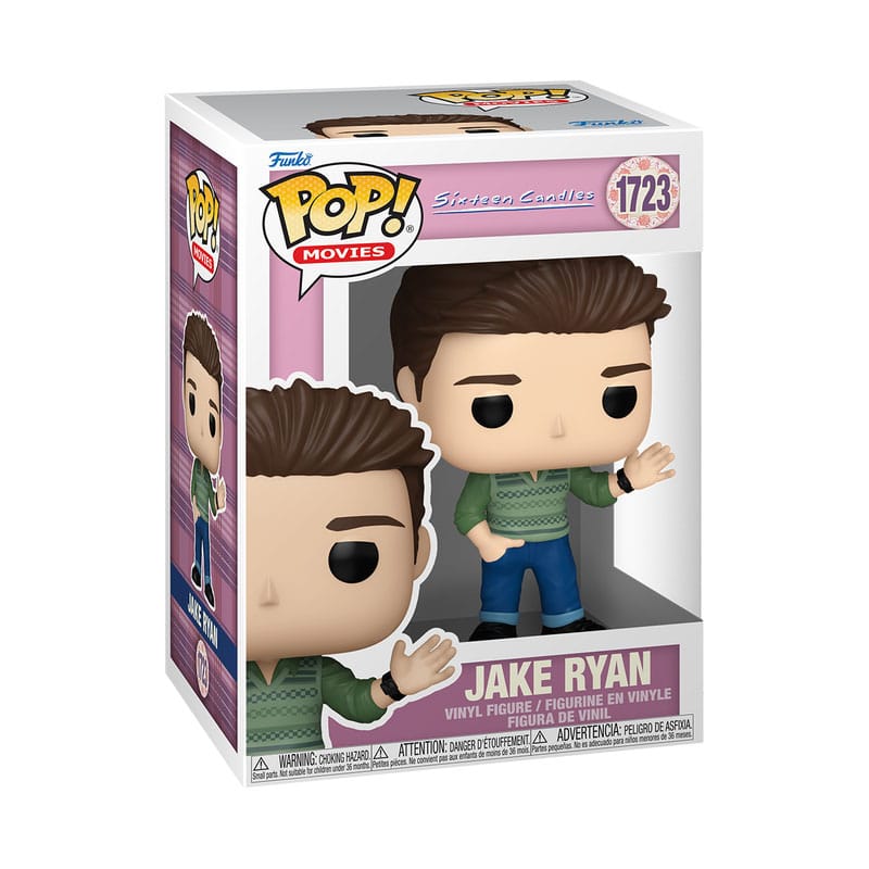 Boîte-fenêtre de la figurine Funko POP! Jake Seize Bougies pour Sam avec logo Funko