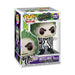 Vue détaillée de la figurine Funko POP! Beetlejuice dans sa boîte-fenêtre