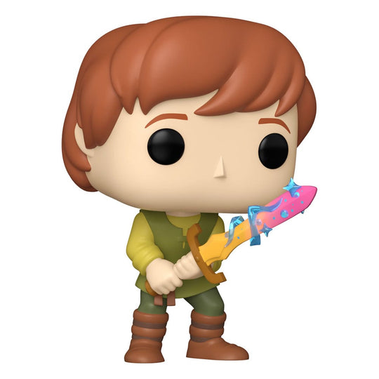Figurine Funko POP! Taran avec épée de Taram et le Chaudron Magique, vue de face