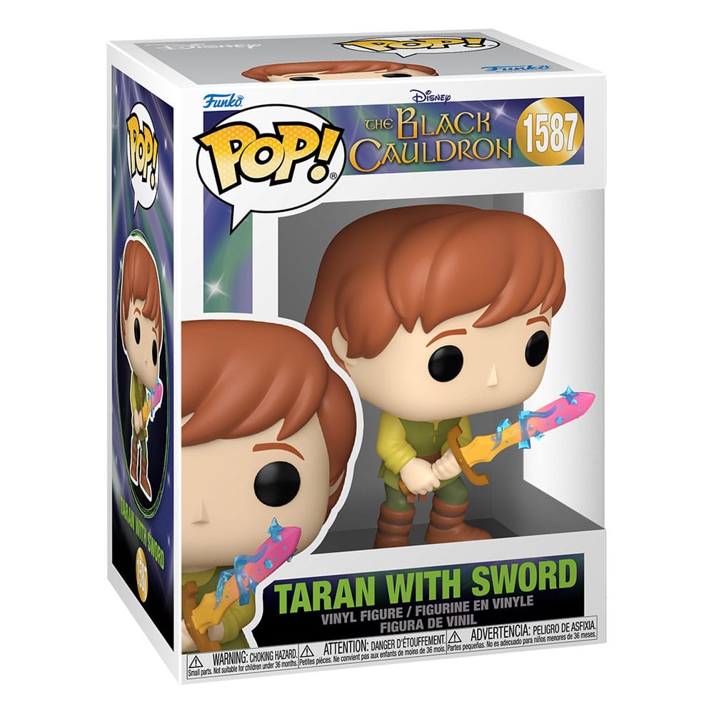 Figurine Funko POP! Disney Taran de 9 cm dans sa boîte-fenêtre, prête à être exposée