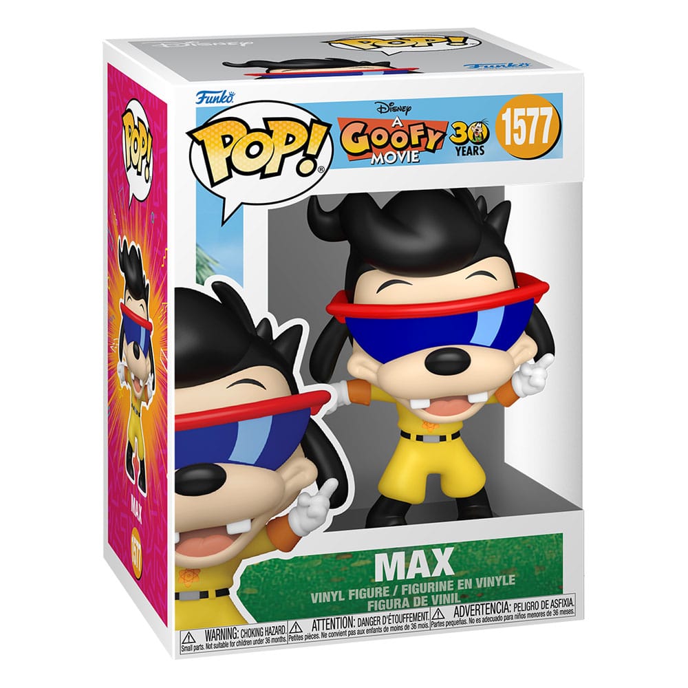 Boîte-fenêtre de la figurine Funko POP Max Disney
