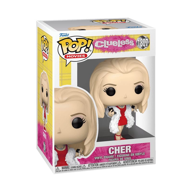 Boîte-fenêtre de la Funko POP Clueless Cher 30ème Anniversaire avec figurine