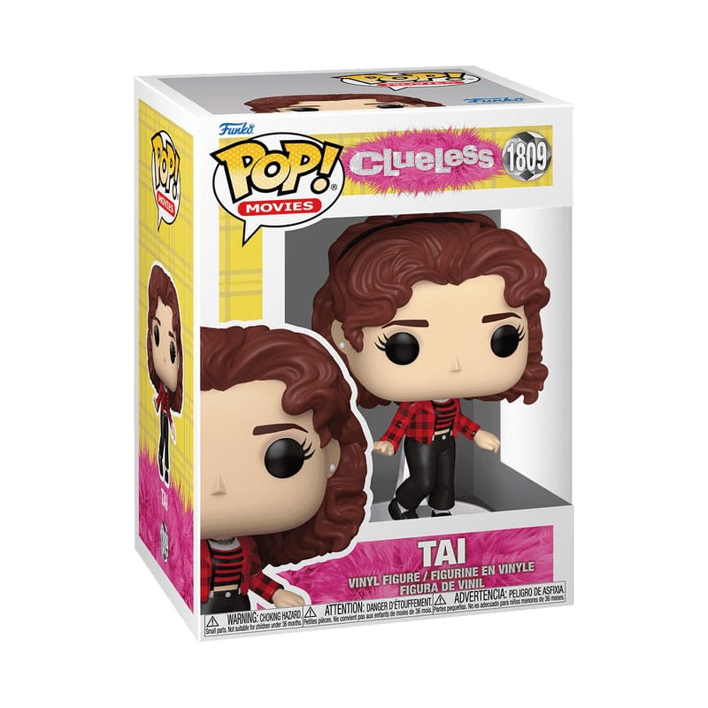 Boîte-fenêtre de la figurine Funko POP! Tai Clueless avec le logo 30ème Anniversaire