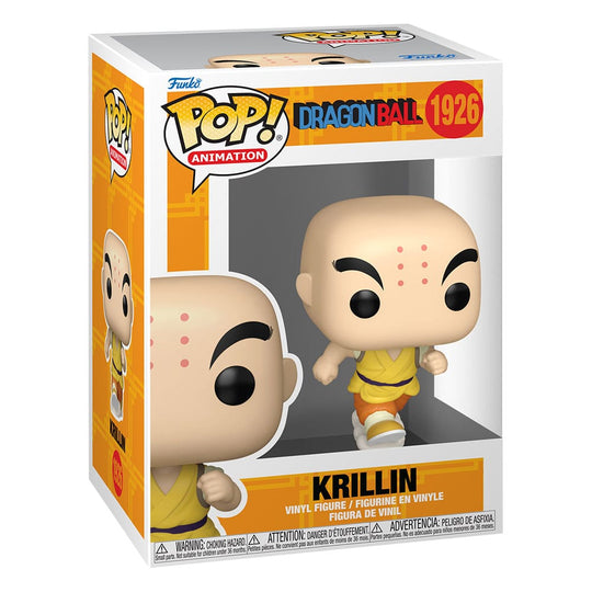 Figurine Funko POP Krillin Dragon Ball Z dans sa boîte-fenêtre