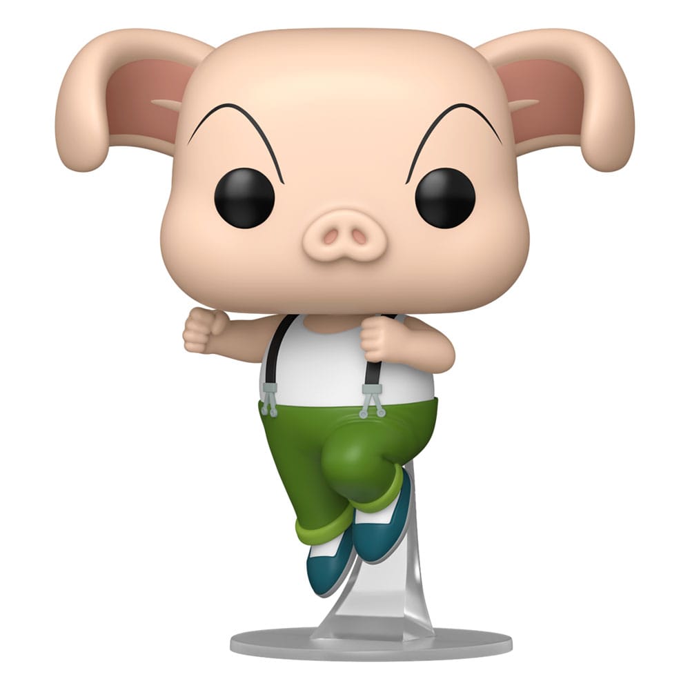 Figurine Funko POP Oolong Dragon Ball Z en vinyle de 9 cm, vue de face dans sa boîte-fenêtre.