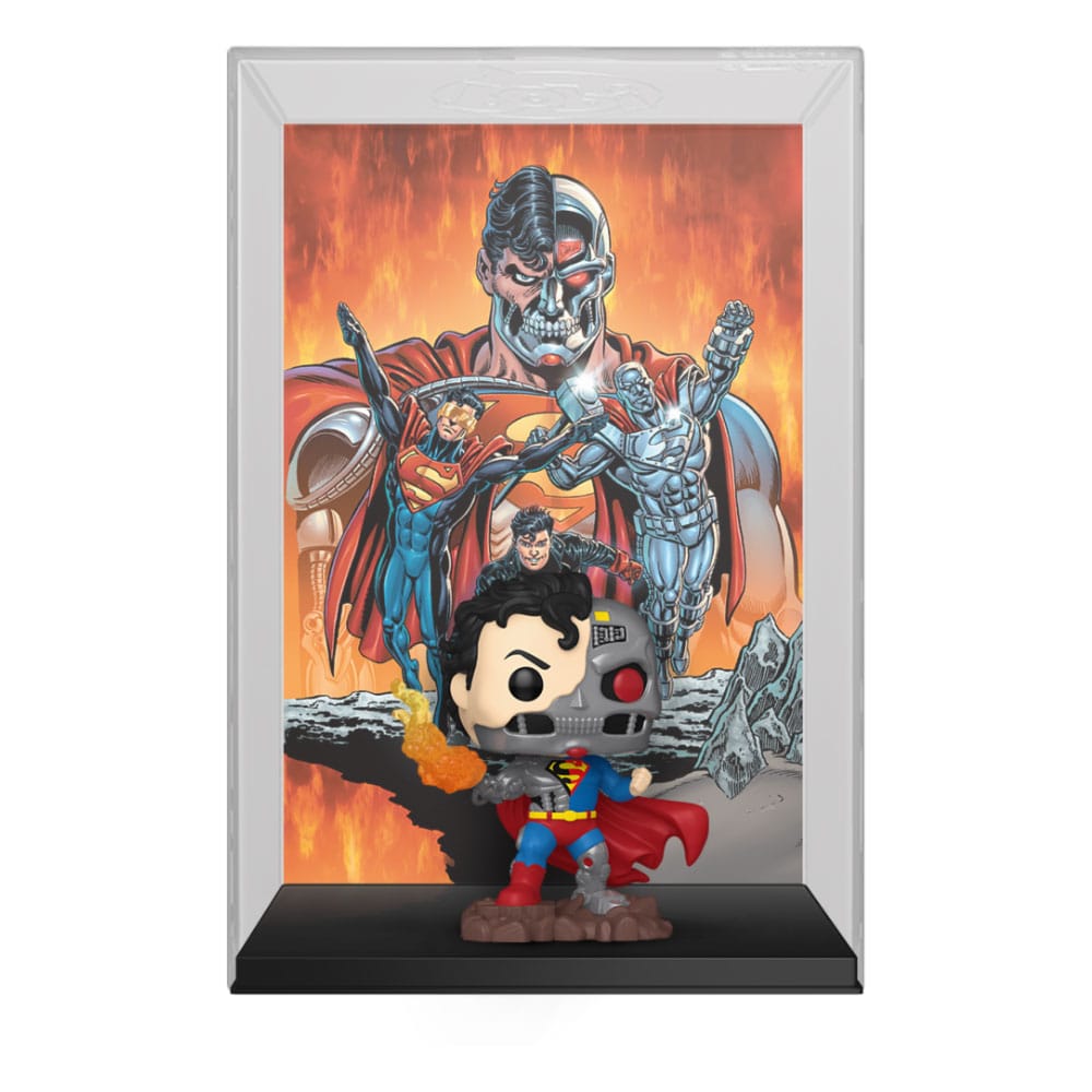 Figurine Funko POP! Comic Cover Cyborg Superman 9cm en vinyle