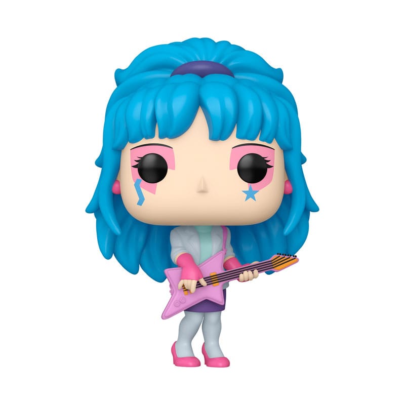 Figurine Funko POP! Aja de Jem and the Holograms en vinyle 9 cm, vue de face.