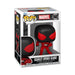 Détail de la figurine Funko POP! Kaine Parker Scarlet Spider Marvel