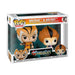 Détail des figurines Funko POP Wilykat et Wilykit Thundercats sur socle
