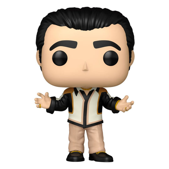 Figurine Funko POP! Furio Gunta des Sopranos, vue détaillée de face avec son arme.