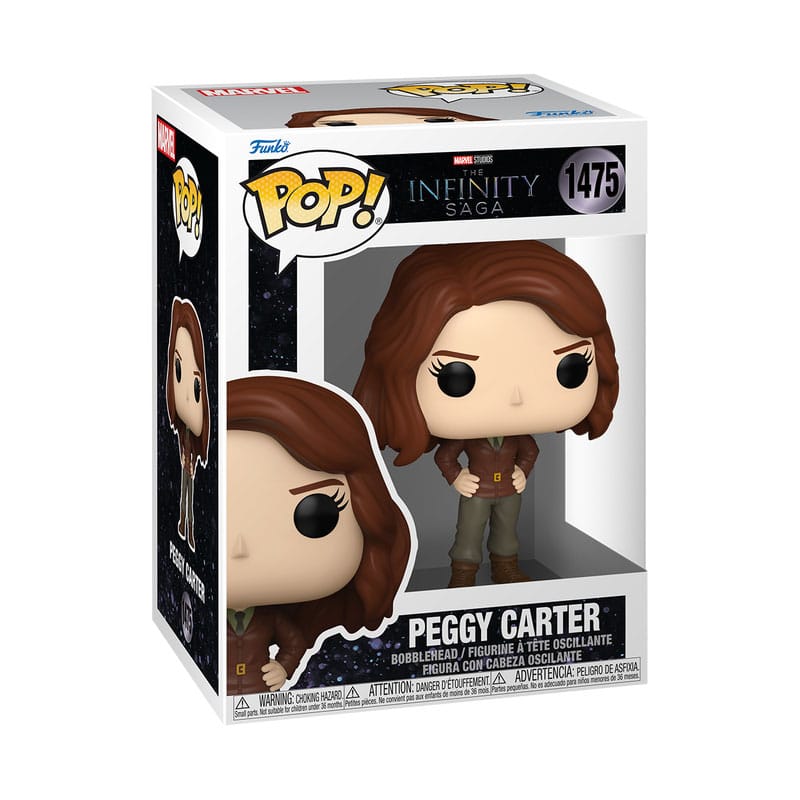 Gros plan sur la figurine Funko POP! Agent Carter #169 en vinyle 9 cm