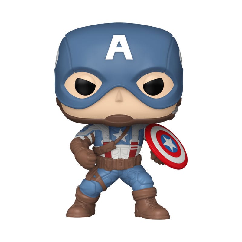 Figurine Funko POP! Marvel Cinematic Universe Arc en vinyle de 9 cm, vue de face.