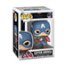 Boîte-fenêtre de la figurine Funko POP! Marvel MCU Arc, montrant le personnage et le logo.