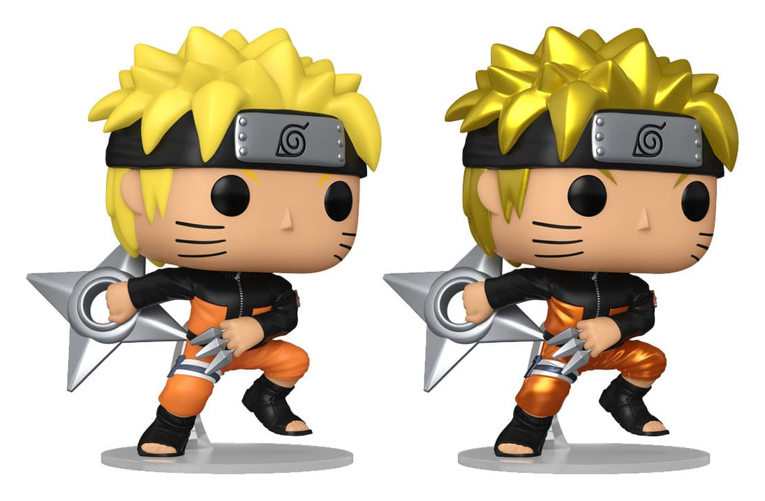 Assortiment Funko POP Naruto (Shrkn) avec figurine Chase en boîte