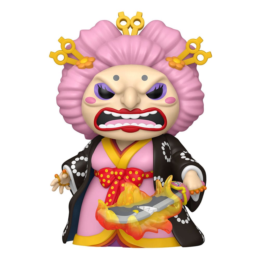 Figurine Funko POP Big Mom Kimono dans son emballage boîte-fenêtre
