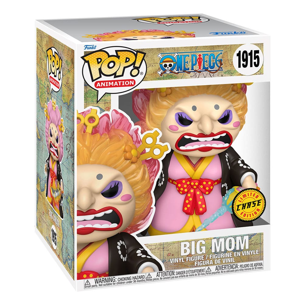 Vue latérale de la figurine Funko POP Big Mom Kimono 17 cm