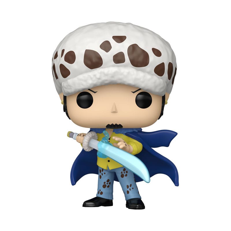 Figurine Funko POP! One Piece Trafalgar Law en vinyle 9 cm, vue de face