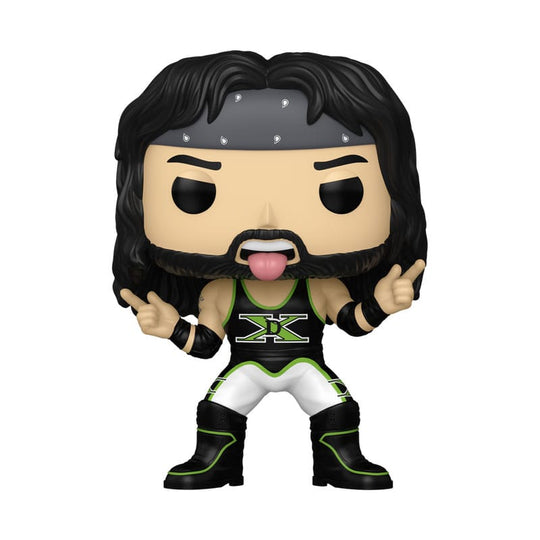 Figurine Funko POP! WWE X-Pac D-Generation X en vinyle 9 cm, vue de face.