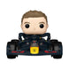 Figurine Funko POP! Rides Super Deluxe Max Verstappen RB20 F1 15 cm vue de face