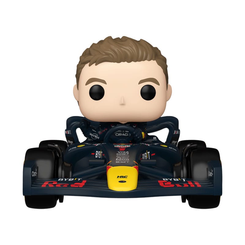 Figurine Funko POP! Rides Super Deluxe Max Verstappen RB20 F1 15 cm vue de face