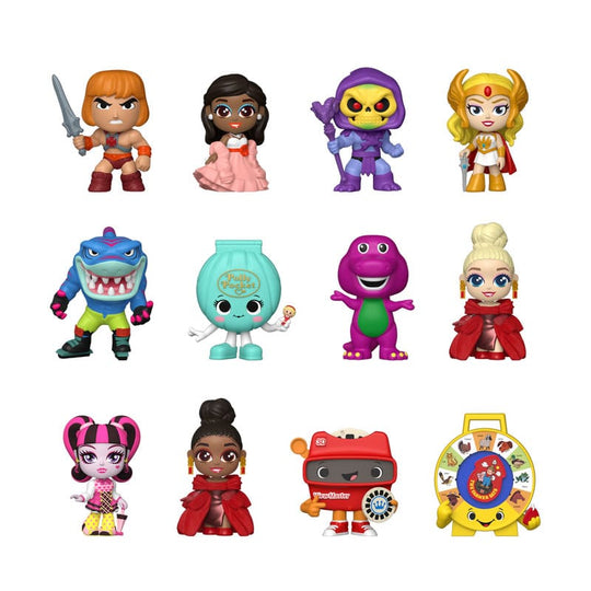Gros plan sur une figurine Funko Mystery Minis Mattel Retro Toys de 6 cm