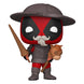 Figurine Funko POP! Marvel Deadpool en Don Quichotte, vue de face, 9 cm