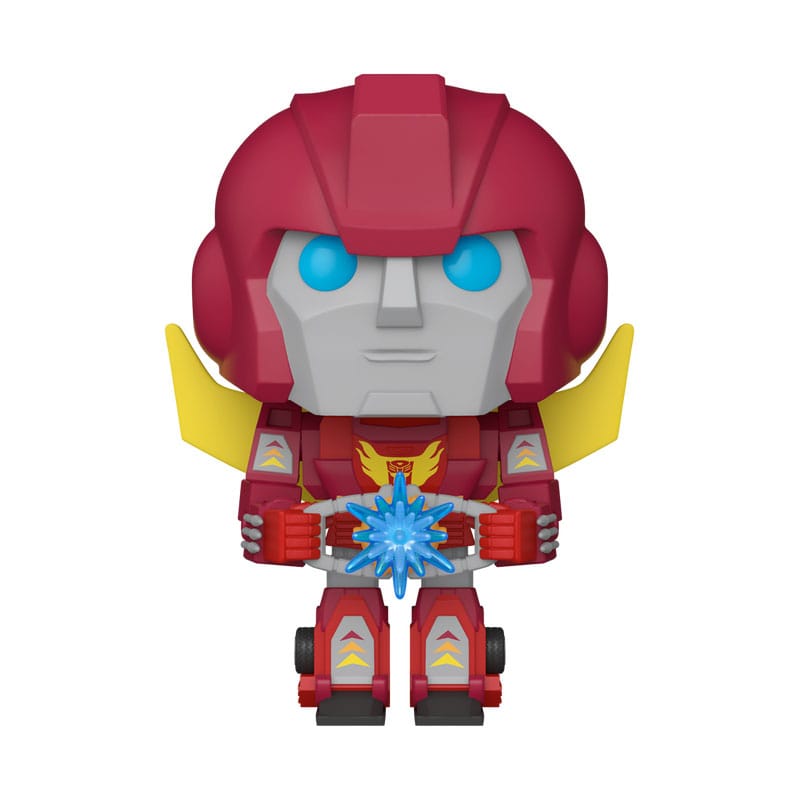 Figurine Funko POP! Transformers Retro Hot Rod avec Matrice en vinyle 9 cm