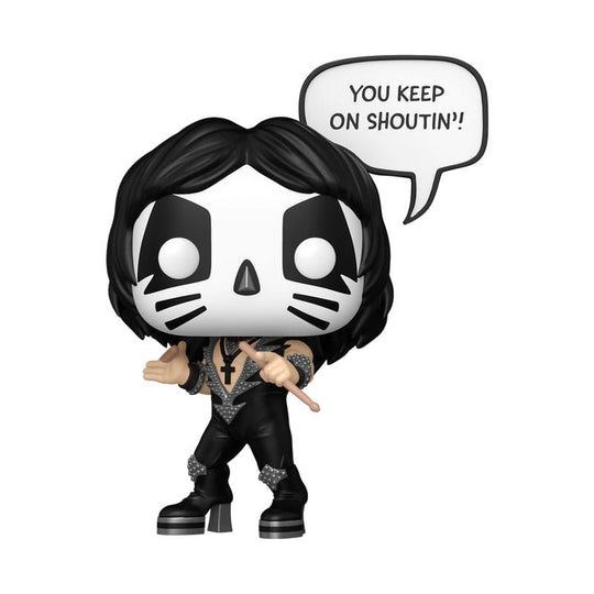 Figurine Funko POP! KISS The Catman R&R All Night en vinyle de 9 cm