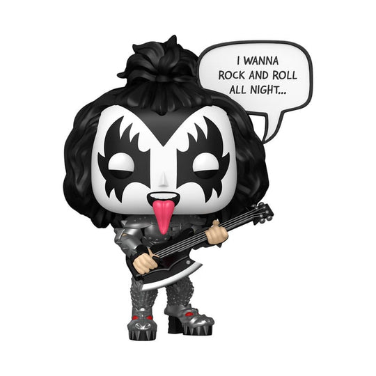 Figurine Funko POP! KISS The Demon (R&R All Night) en vinyle, vue de face