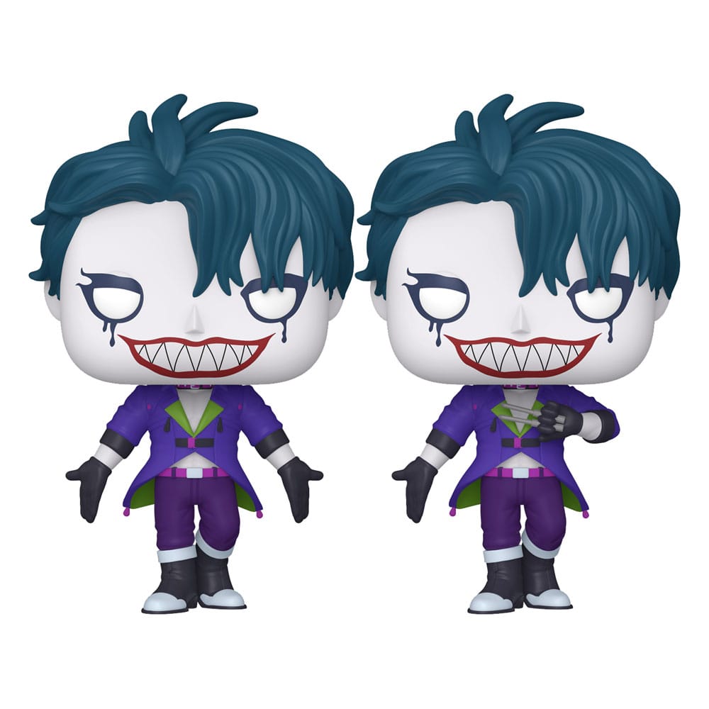 Assortiment Funko POP! Suicide Squad Joker avec variante Chase, vue d'ensemble