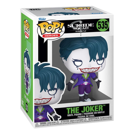 Figurine Funko POP! Joker Suicide Squad version Chase, gros plan