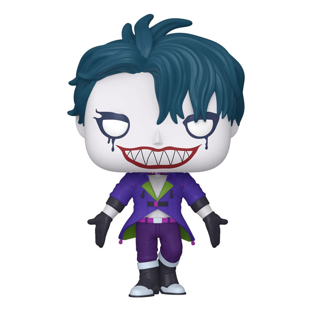 Détail de la figurine Funko POP! Joker Suicide Squad, vue de face