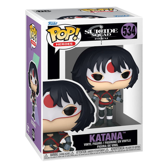 Détail de la figurine Funko POP! Katana 9cm sur son socle