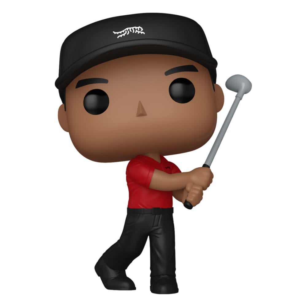 Figurine Funko POP! Tiger Woods (Swing) 9 cm en vinyle, vue de face