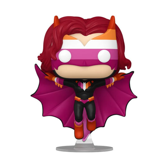 Figurine Funko POP! Batwoman Pride Edition en vinyle de 9 cm, vue de face.