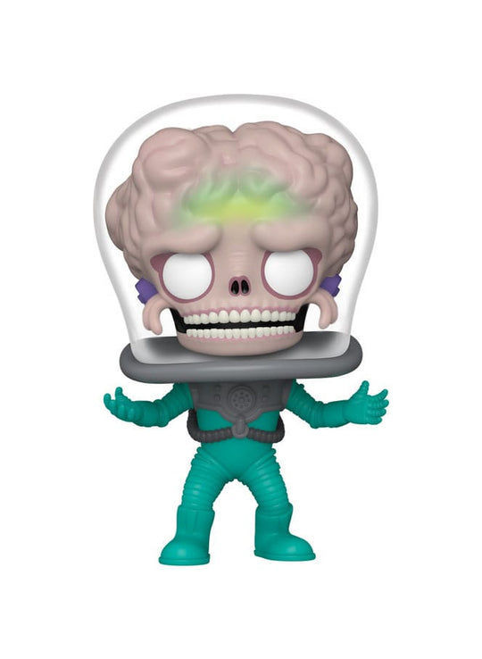 Assortiment de figurines Funko POP! Mars Attacks Soldier, illustrant la possibilité d'obtenir une Chase