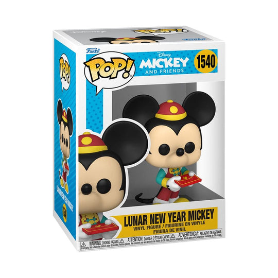 Boîte-fenêtre de la figurine Funko POP! Mickey Lunar New Year