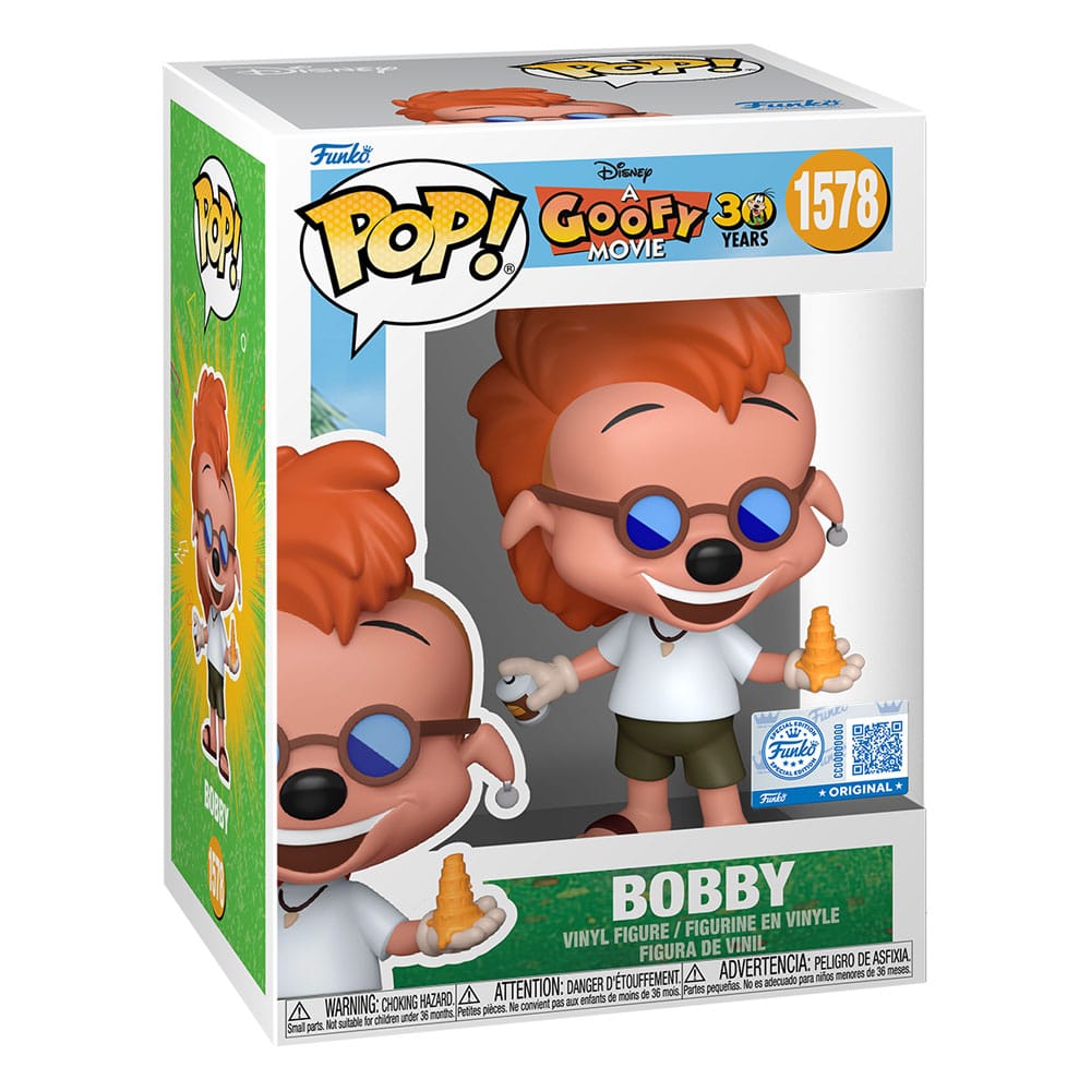 Figurine Funko POP! Bobby Zimuruski, détails du personnage et de sa tenue