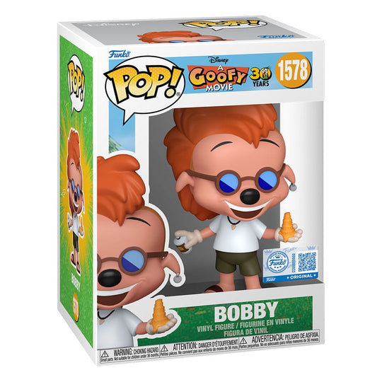 Figurine Funko POP! Bobby Zimuruski, détails du personnage et de sa tenue