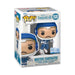 Vue détaillée de la figurine Funko POP! Mister Fantastic (Astronaut) dans sa boîte-fenêtre