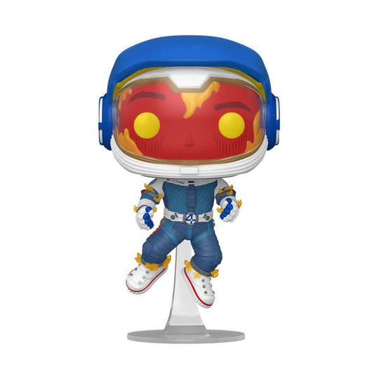 Figurine Funko POP! Human Torch Astronaut des Quatre Fantastiques en vinyle