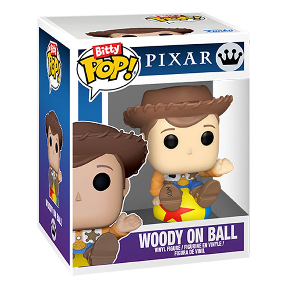 Gros plan de la figurine Bitty POP! exclusive Luxo on Ball en vinyle