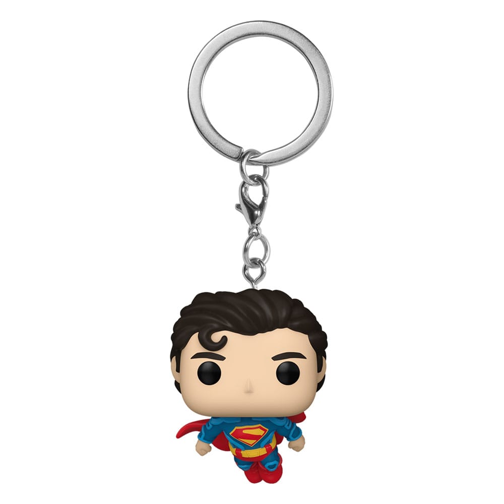 Présentoir complet de 12 porte-clés Funko Pocket POP! Superman (2025)