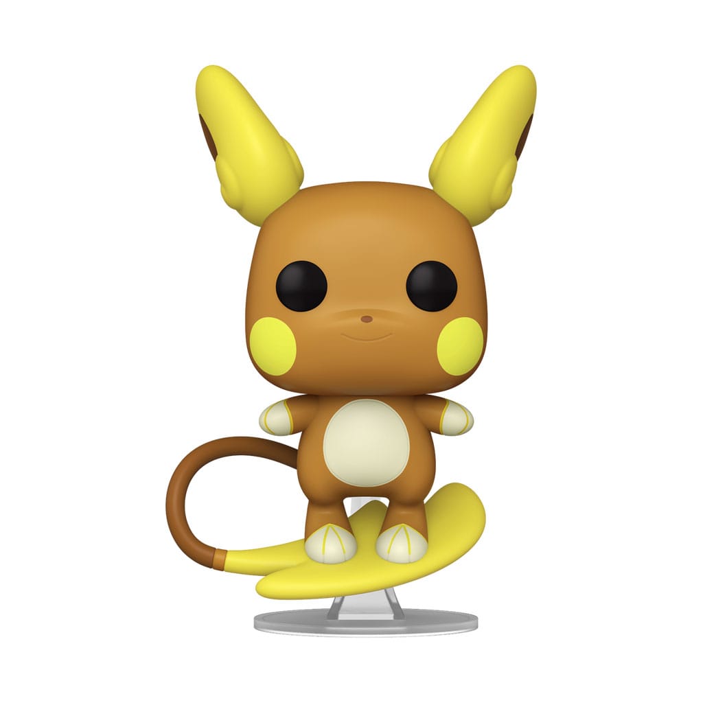 Figurine Funko POP Raichu d'Alola Pokémon en vinyle 9 cm, vue de face