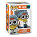 Boîte-fenêtre collector de la figurine Funko POP! Minions x BTS SUGA