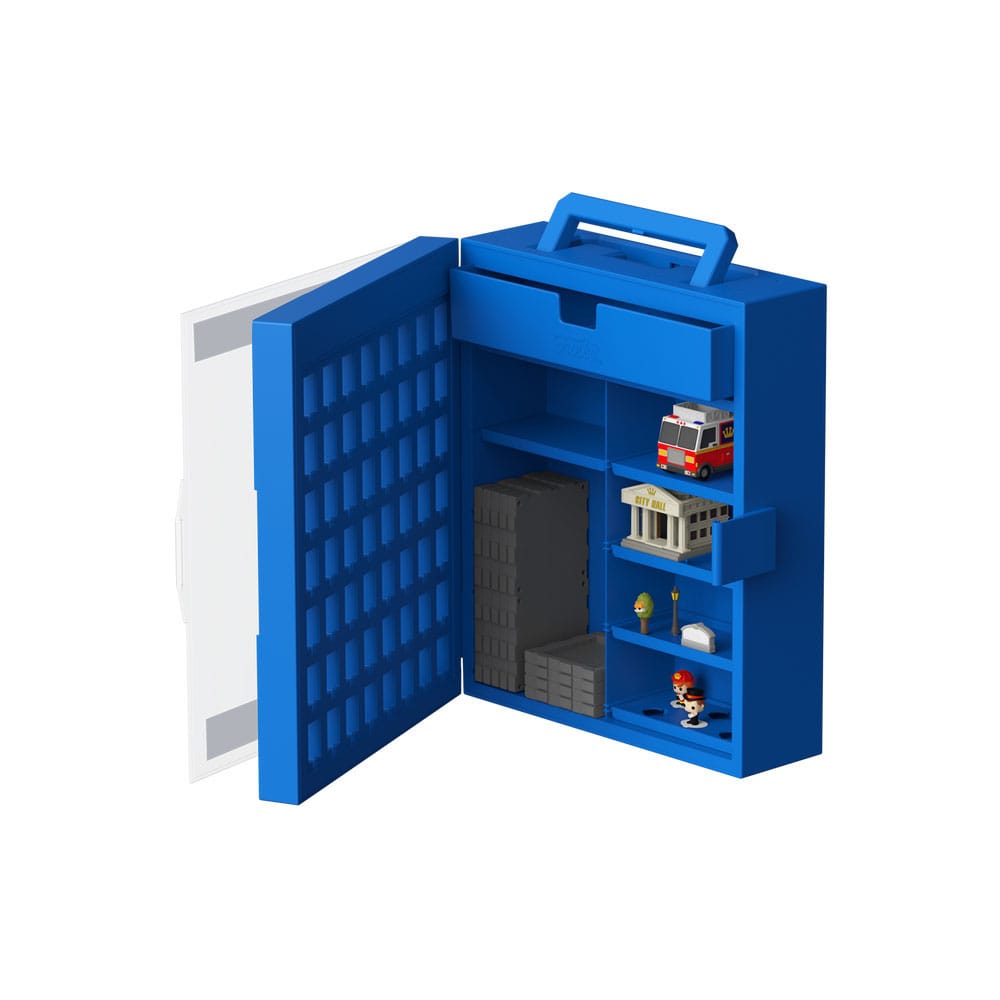 Étui Funko Bitty POP! en situation, transportant plusieurs mini-figurines