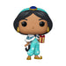 Figurine Funko POP! Disney Princess Jasmine Holiday en vinyle 9 cm, vue de face