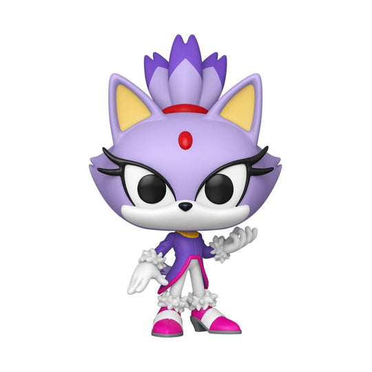 Figurine Funko POP! Blaze the Cat de Sonic the Hedgehog en vinyle 9 cm